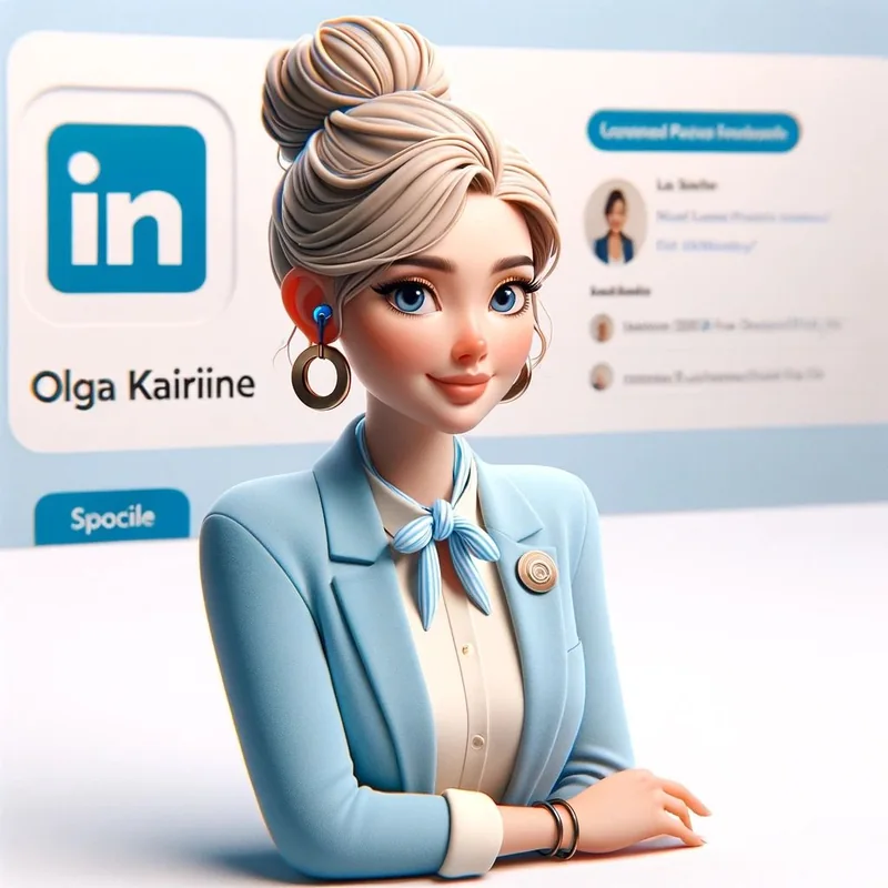 Olgos Kairienės dirbtinio intelekto avataras
